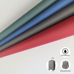 Muestra Gratuita de Material de Poliéster Laminado con PVC Catiónico, Impermeable y Resistente al Fuego, 100D, para Mochilas y Equipaje, Venta al Por Mayor - Product Image 1