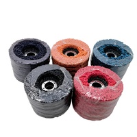 Disco Abrasivo de 115 mm (4.5 Pulgadas) Color Morado, Resistencia Superior, Más Seguro que una Cepillo de Alambre para Eliminar Óxido