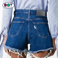 Prix d'usine en gros Logo de marque personnalisé en relief en cuir véritable mode Jeans Badge étiquettes patchs