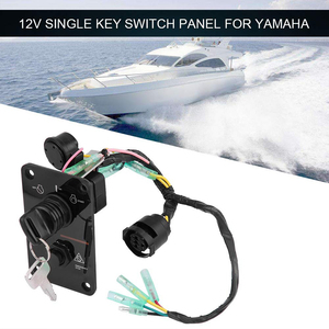 704-82570 Panneau d'interrupteur à clé à moteur unique <span class=keywords><strong>hors</strong></span>-<span class=keywords><strong>bord</strong></span> 704-82570 pour <span class=keywords><strong>Yamaha</strong></span> 704 Assemblage de vis de montage de boîte de commande - Product Image 2