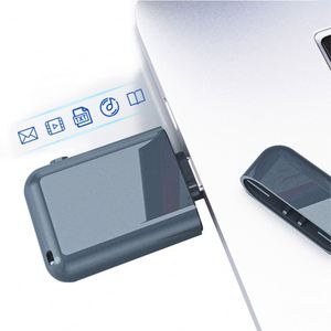 Grabadora de voz con carga de respaldo, ligera, portátil, con batería de larga duración, para oficina - Product Image 3