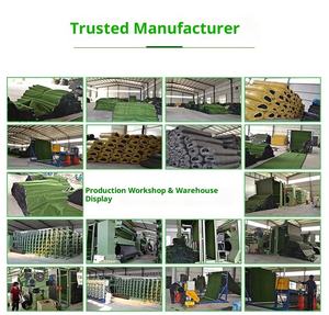 Gazon Artificiel en Gros Rouleaux de 2m et 4m de Largeur pour Jardin Intérieur, Aménagement Paysager de Cour, Pelouse de <span class=keywords><strong>Football</strong></span> de 25mm, Green de Golf - Product Image 6