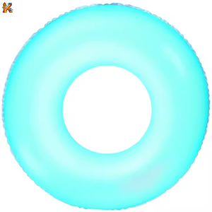 حلقات سباحة ملونة محمولة ومقاومة للماء للأطفال من البي في سي، حوض سباحة قابل للنفخ للأطفال الصغار، حلقة حفلات الشاطئ كيدوهوب - Product Image 2