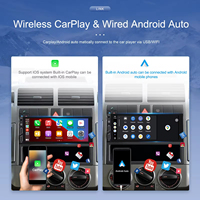 Radio para Auto Podofo de 6.86'' con Android, 2+32G, 1 Din, Estéreo para Auto, Carplay Inalámbrico y Android Auto con Cable, Wifi, Bluetooth, GPS Integrado, FM, RDS