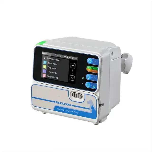 2023 UEM Factory Price 3.5 Inch Touch Screen Infusion Pump for Animals Portable Infusion Pump for Vet Easy Operation Cat Dog