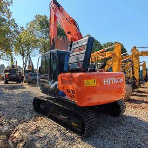 Excavadora Usada HITACHI ZX120-6, Ágil y Receptiva, de 12 Toneladas, de Segunda Mano, para Terrenos Agrícolas y Conservación de Aguas - Product Image 2