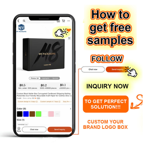 Boîte-cadeau personnalisée avec fermeture magnétique, boîte en carton rigide avec couvercle rabattable, boîte en papier avec fenêtre, emballage en gros pour cosmétiques - Product Image 4