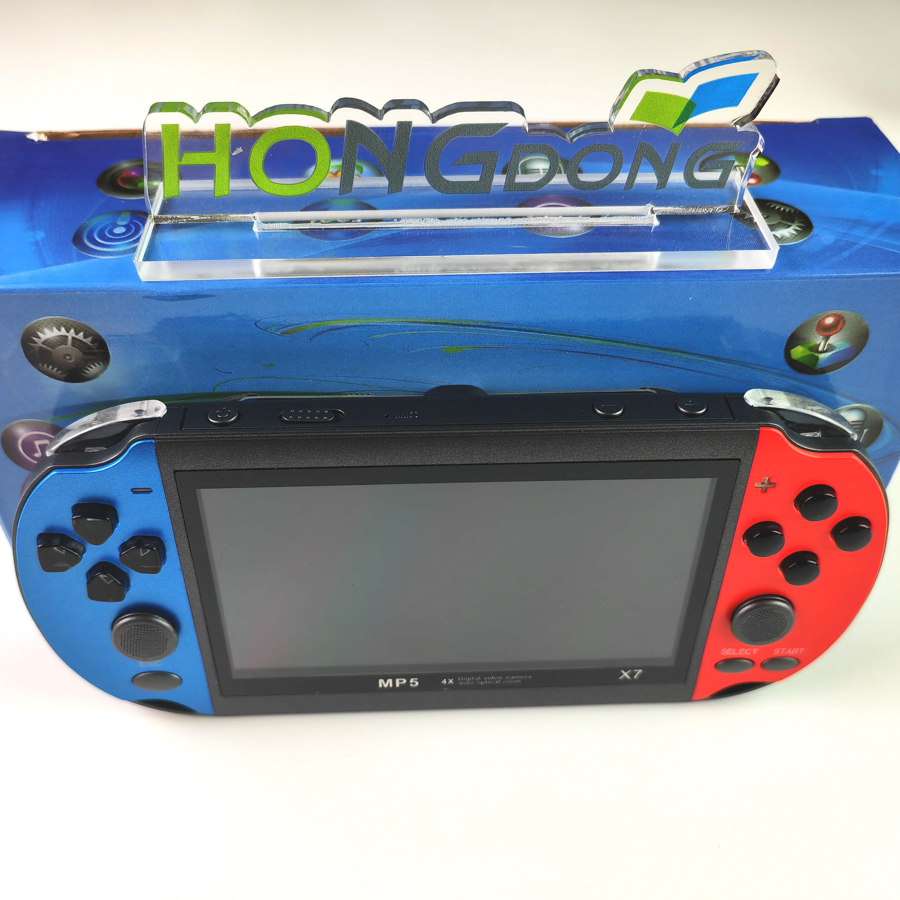 新しいX74.3インチスクリーンMP5プレーヤービデオゲームPSP