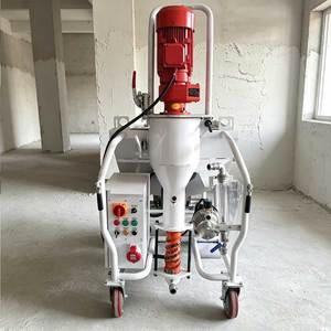 Máquina de Enlucido de Yeso Totalmente Automática bibo, Eléctrica 380V 220V, Precio de la Máquina de Pulverización de Masilla - Product Image 2