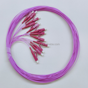 Conector LC de Fibra Óptica Speedyfiber con Cabeza Cuadrada Pequeña, Monomodo/Multimodo OM4, Pigtails con Velocidad de hasta 10G para CATV FTTH - Product Image 2