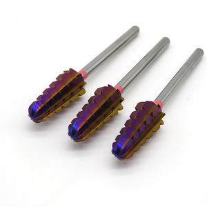 MBA nouveau <span class=keywords><strong>cône</strong></span> pointu 100% carbure de tungstène tornade <span class=keywords><strong>volcan</strong></span> 3XC foret à ongles pour perceuse à ongles 35000 tr/min - Product Image 2