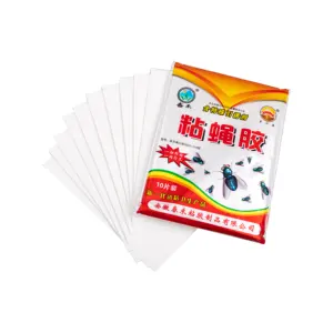 Strong Adhesive Fly Paper Wholesale Fly Stickers Summer Catchers Fly Control Boards