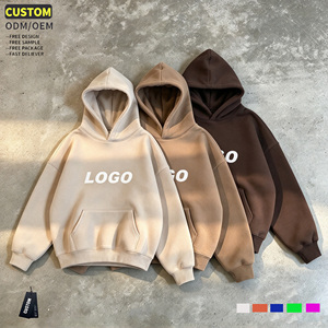 Sudaderas Personalizadas de Alta Calidad, 100% Algodón, Forro Polar Grueso, Sudadera Extra Grande, Impresión al por Mayor, Sudaderas y Camisetas para <span class=keywords><strong>Hombre</strong></span> - Product Image 1
