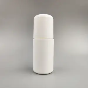 Déodorant cosmétique en plastique rouleau sur bouteille en gros 50 ml rouleau sur bouteille personnalisé usine 50 mls déodorant rouleau sur bouteilles usine