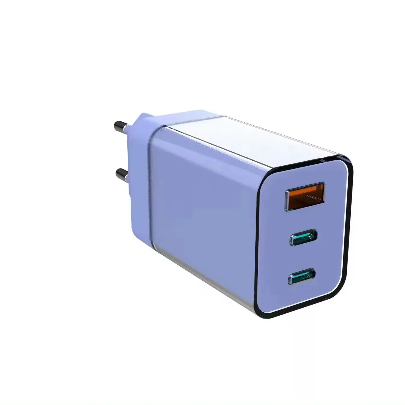 Um Carregador para todos: Carregador de parede USB-A e USB-C duplo USB-C de 65 W para carregamento de vários dispositivos NOVA solução