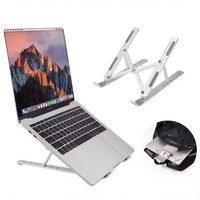 Support pour ordinateur portable en aluminium léger de haute qualité, réglable et pliable, pour Macbook de 17 pouces