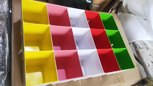 Bac thermoformé en feuille de PVC personnalisé Blister carte à clapet en <span class=keywords><strong>plastique</strong></span> épais pour mini produits balle de golf Pack cartouche - Product Image 4