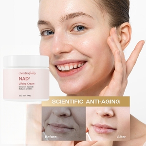 Crema de restauración celular Vegan NAD + de Etiqueta Privada, crema hidratante para la piel, crema reparadora facial nocturna para mujeres o hombres - Product Image 2