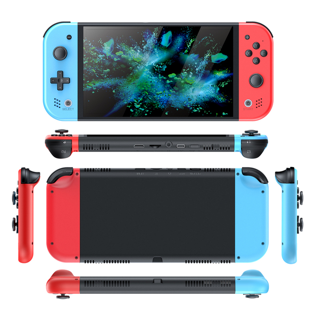 Handheld Game Player 7Inch Screen 30 Simulators Video Game Console Retro Gaming Consola for PSP/PS1/N64