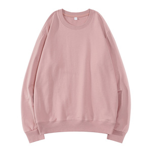 เสื้อสเวตเตอร์คอกลม 520 กรัม ผ้าฝ้ายบุขนแกะ สำหรับชุดทำงานฤดูใบไม้ร่วงฤดูหนาว - Product Image 3