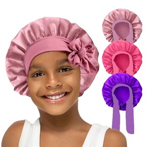 Gorro de Satén con Lazo Elástico Personalizado SOLPOP para Niños, Gorro para Dormir o Bañarse para Bebés y Niños Pequeños - Product Image 5