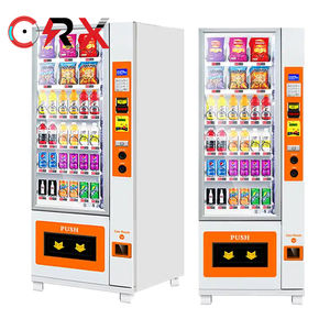 Exhibición de la máquina expendedora de aperitivos para bebidas, aperitivos, monedas, aceptación de billetes para ubicaciones, material de acero - Product Image 6