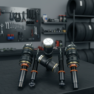 Per Volvo <span class=keywords><strong>V60</strong></span>/S60 <span class=keywords><strong>2018</strong></span> + Kit sospensioni pneumatiche molla pneumatica puntone - Product Image 2