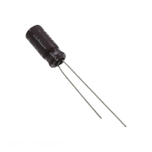 ตัวแทนจำหน่ายที่ได้รับอนุญาต UPM1C560MDD1TD 56 uF CAP ALUM 56UF 20% 16V RADIAL TH ตัวเก็บประจุแบบ Through Hole - Product Image 1