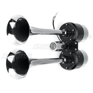 Bocina Eléctrica de Doble Trompeta de 500DB, Kit de Bocina de Aire Cromada de 12V/24V para Tren, Camión, Camioneta, Accesorios - Product Image 4