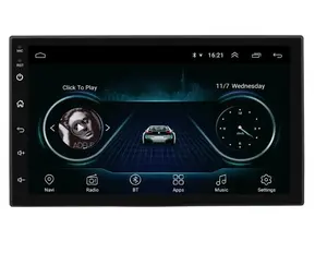 Xinyoo som automotivo universal 7 ''touch screen, com rádio, conexão com espelhamento, wifi, mp5, android, dvd player, mp5