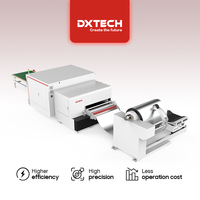 Machine de découpe laser à fibre CNC DXTECH, machine de découpe de tôles, déroulage et nivellement automatiques, acier inoxydable, aluminium, métal