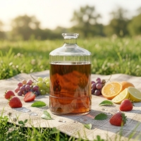 Bouteille vide en verre clair de 500 ml, 700 ml, 750 ml pour rhum, spiritueux, vodka, gin, tequila, avec sérigraphie