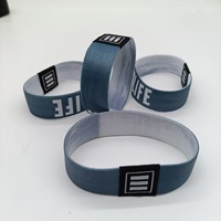Bracelet multifonctionnel extensible élastique personnalisé pour l'entrée dans un festival de musique électrique