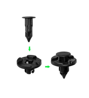 Kit de fixation rapide pour carrosserie automobile 8 mm : rivets, clips et attaches de pare-chocs pour Lexus, Subaru, Nissan (références 01553-09321, 90044-68320)