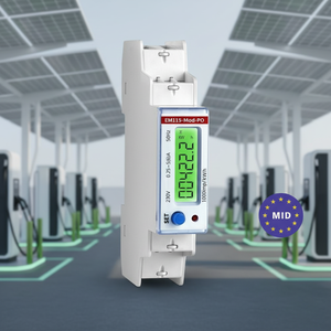 Contatore Elettrico Wireless Monofase EM115-Mod-PO DC 120/230V 45A AMR AC, Leggero, Intelligente, Classe 1 di Precisione MID - Product Image 2