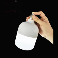 Ampoule LED E27/B22 30W à économie d'énergie, blanc froid, corps en aluminium, alimentation AC/DC, température 6500K, puce SMD, dimmable pour usage résidentiel