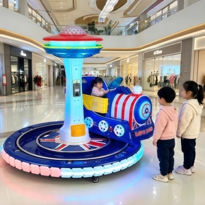 New Model Children's Coin-operated Mobile Scanning Rocking Car <b>Single</b>-person Track Vehicle Machine Kzr590 Coin Operated Engages - Product Image 2