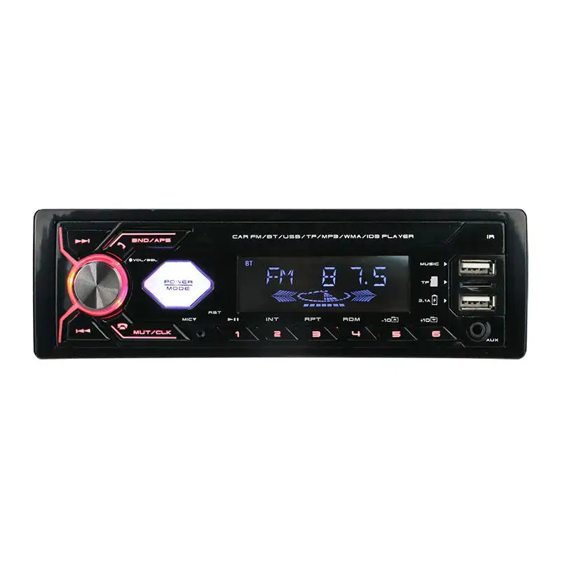1 Din Universal Car Stereo MP3 Player Car Audio System with FM Radio USB Remote Control BT for Car Player