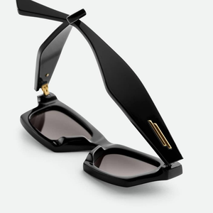 Bottega Chunky <b>Rectangular</b> Sunglasses Acetate Frame UV Blocking Fashion Eyewear for <b>Men</b> Women Veneta BV - Product Image 6