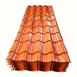 Vente directe d'usine, tôle <span class=keywords><strong>ondulée</strong></span> en métal de 8 pieds, tôle <span class=keywords><strong>ondulée</strong></span> en acier galvanisé 4x8 - Product Image 6