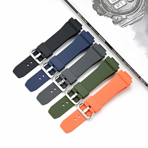 Cao Su Ban Nhạc Đồng Hồ 16Mm Cho Casio GA-2100/GM-2100 Trang Trại Sồi TPU Nhanh Chóng Phát Hành Không Thấm Nước Thể Thao Dây Đeo Đồng Hồ - Product Image 1