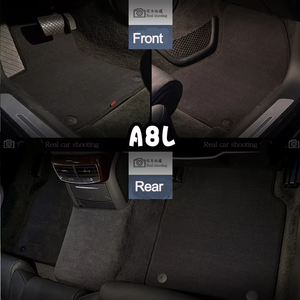 Ensemble complet de <span class=keywords><strong>tapis</strong></span> de sol de luxe pour voiture, velours textile, <span class=keywords><strong>tapis</strong></span> de sol en nylon original, peluche, 4 pièces pour BMW Série 3 318i 320i 325i 330i - Product Image 3