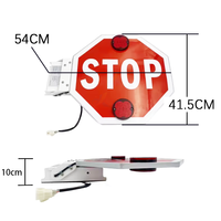 Panneau de signalisation électronique clignotant, vente flash, feux de signalisation routière LED pour bus scolaire