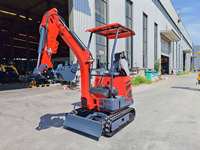 Promotion : Mini-excavatrice compacte et efficace de 1,2 tonne avec moteur Kubota pour travaux agricoles et de terrassement