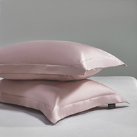 Taie d'oreiller en fibre de Lyocell, fibre naturelle, brillante, abordable, taille personnalisable, personnalisation de l'emballage
