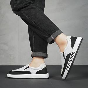 Chaussures basses décontractées pour hommes noires, taille 39-44, confortables, antidérapantes, pour l'été et l'hiver - Product Image 3