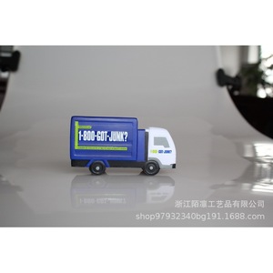 Camion en mousse, jouet anti-stress, véhicule de dessin animé pour enfants de 5 à 7 ans, cadeau unisexe, décoration - Product Image 1