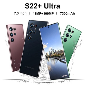 Celular <span class=keywords><strong>S22</strong></span> <span class=keywords><strong>Ultra</strong></span> 5G Desbloqueado Totalmente Nuevo, Smartphone con Pantalla Completa <span class=keywords><strong>de</strong></span> 7.3 Pulgadas, 16GB+<span class=keywords><strong>1TB</strong></span>, Teléfono Móvil Android con Reconocimiento Facial - Product Image 3