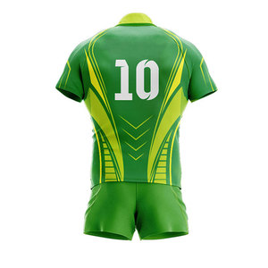 Uniformes de Rugby de Nuevo Estilo para Hombre, Hechos a Medida, Conjuntos de Uniformes de Rugby de Alta Calidad, Jersey y Pantalones Cortos Sublimados, Ropa de Entrenamiento - Product Image 2
