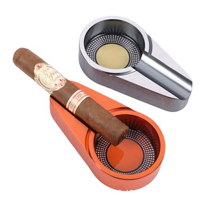 <span class=keywords><strong>Cenicero</strong></span> de Metal de Aleación de Aluminio con Forma de Mini Secador de <span class=keywords><strong>Pelo</strong></span>, Accesorio Decorativo para Cigarros, de Bolsillo o Escritorio - Product Image 1